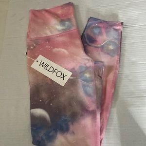 Wildfox cosmic cloud leggings